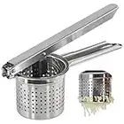 Stainless Steel Potato Ricer Puree Masher Juicer Vegetable Fruit Press Utensil