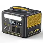 VTOMAN Jump 600X Portable Power Station 600W - 299Wh Solar Generator LiFePO4 Battery Power Station with 2x Pure Sine Wave 600W (Surge 1200W) AC Outlet, PD 60W USB-C, 3x 12V/10A DC, Expandable Capacity