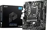 MSI PRO B560M PRO LGA 1200 Intel B560 SATA 6Gb/s Micro ATX Intel Motherboard