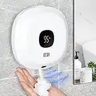 Automatic Hand Soap Dispenser,Foaming Touchless Hand Soap Dispenser 10.58oz Wall Mount Rechargeable Soap Dispenser Waterproof Pump for Bathroom, Kitchen…