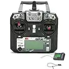 Flysky FS-i6X 10CH 2.4GHz AFHDS 2A RC Transmitter with FS-iA10B Receiver Remote Control for Rc Airplane