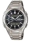 Casio WVA-M650TD-1AER – Reloj Hombre Analógico/Digital con Correa de Titanio