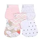 Bébé Rot chiffons pour garçons et filles Lot de 5 absorbant doux rots Peilles pour nouveau-né bébé Douche Cadeau Registre - Multi, size: Girl