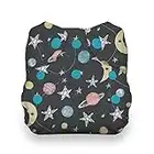 Thirsties TNAIOSSg Snap All In One Stargazer Newborn Diapers