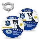 FIFIPETS Adjustable Collar Hypoallergenic Safe and Waterproof 2 Pack (2pack of Dog)