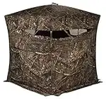 RHINO Blinds R150-RTE 3 Person Hunting Ground Blind, Realtree Edge