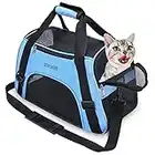 YLONG Cat Carrier Airline Approved Pet Carrier,Soft-Sided Pet Travel Carrier for Cats Dogs Puppy Comfort Portable Foldable Pet Bag,Airline Approved