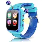 ELEJAFE Smartwatch per Bambino, 24 Giochi, Contapassi Calorico, Lettore Musicale Orologio Intelligente Bambini con 2 Fotocameras,Torcia Sveglia, 2-13 anni Bambino Festiva Regalo[Scheda SD integrata]