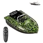 Ait Boat Intelligent,Fish Finder,Bait Boats for Carp Fishing,1.5Kg Fishing Bait Boat with Double Motor,Speed Boat Remote Control RC Bait Boat ,Green