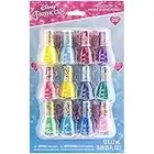 Disney Princess - Townley Girl Smalto per Unghie Peel-Off a Base Acqua Non Tossico ad Asciugatura Rapida con Separa Unghie|Set Regalo per Bambine|12 Pezzi - Perfetto per Feste, Pigiama Party e Rinnovi