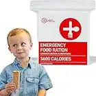 72 HRS Food Ration Bar Emergency Rations (1 PACK), 3600 Calories for 72 Hours, 5 Year Shelf Life Emergency Kit Ration Bars for Bug Out Bag Backpack for Survival Kits Supplies and Emergency Food Supply