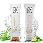 Global Keratin GK Hair Moisturizing Shampoo & Conditioner 100ml Sets For Colour Danni Secchi Crespi Ricci Solfato di Parabene Organico Gratuito Uso Quotidiano