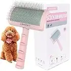 LBMBAIC Slicker brush for dogs with super denser soft extral long pin slicker dog brush for thick and long hair doodle and poodle brush fluff,detangle and style.Goldendoodle Long Pin Brush for Dogs.25mm(1'')
