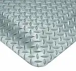 Wearwell 415,916 x 3 x 5 GY SpongeCote Piatto Diamond-Tappeto Anti-fatica, Heavy Duty, 91 x 152 cm, colore: grigio