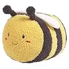 ARELUX 14in Large Bee Plush Toy Stuffed Animal,Squishy Fuzzy Bumble Bee Plushie Doll Pillow, Soft Anime Honeybee Pillow Toy Gifts for Kids