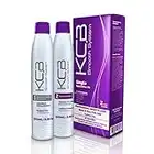 KCB Professional Smooth System, 2 Steps Brazilian Keratin Hair Treatment for Smoothing and Hair Frizz Control, Complex Blowout, Straightening, All Hair Types, Formaldehyde Free, 3.38 Fl oz / 100ml Kit