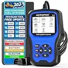 AUTOPHIX 7610 Elite OBD2 Escáner Lector Códigos Sistemas Completos para Volkswagen VW Audi Skoda Seat VAG Diagnóstico Herramienta Escaneo Funciones Completas Automotriz Registro Batería Reseteo Aceite