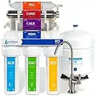 Express Water Incorporated ROALKUV10DBN Alkaline UV Reverse Osmosis Water Filter System