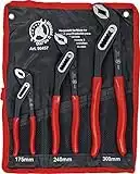 BGS Diy 90457 | Water Pump Pliers Set | 175 / 250 / 300 mm | 3 pcs.