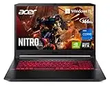 Acer Nitro 5 AN517-54-79L1 Gaming Laptop | Intel Core i7-11800H | NVIDIA GeForce RTX 3050Ti GPU | 17.3" FHD 144Hz IPS Display | 16GB DDR4 | 1TB NVMe SSD | Killer Wi-Fi 6 | Backlit KB | Win 11