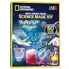 National Geographic Science Magic Set – Science Kit for Kids with 50 Unique Experiments and Magic Tricks, Chemistry Set and STEM Toy, A Great Gift for Boys and Girls