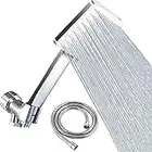 Shower Head with Hose - 6 Settings Handheld Shower Head High Pressure Shower Heads with 59" Stainless Steel Shower Hose and Adjustable Bracket (Chrome)