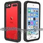 BESINPO Waterproof Case for iPod Touch 7 / iPod Touch 6 / iPod Touch 5, 360 Full-Body Built-in Screen Protector Dustproof Shockproof Snowproof Case for iPod Touch 5th/6th/7th Generation for Snorkeling