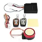 12V Kit De Système De Sécurité Alarme, Système D'alarme de Sécurité Moto, Moteur à Télécommande Universel de Système D'alarme, Sirène Antivol Moto de Télécommande Démarrage à Distance Moto