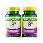 Spring Valley Vitamin B12 Timed Release Tablets, 1000 mcg, 150 Count (Pack of 2, 300 Count Total) (150 Count (Pack of 2))