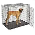 MidWest Homes for Pets XXL Dog Crate Ginormous 54-Inch Double Door Dog Crate Super Strong Crate for The Largest Dog Breeds - 54L x 37W x 45H Inches & Weighs 80.2 pounds