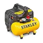 Stanley DST 100/8/6 Compresseur silencieux 59 dB, B2BE104STN703, Giallo Stanley