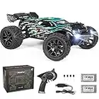 HAIBOXING RC Cars Hailstorm, 36+KM/H High Speed 4WD 1:18 Scale Electric Waterproof Truggy Remote Control Off Road Monster Truck with Two Rechargeable Batteries, RTR ALL Terrain Toys for Kids and Adult