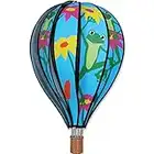 Premier Designs 22 in. Hot Air Balloon Frogs Wind Spinner