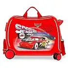 Disney Cars Speed Trails Valise Enfant Rouge 50x38x20 cms Rigide ABS Serrure à combinaison 38L 2,1kgs 4 roues Bagage à main