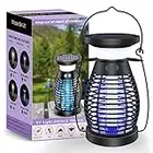 Solar Bug Zapper, Outdoor Bug Zapper, 3-in-1 Mosquito Zapper Camping Lantern, Waterproof Solar Powered Mosquito Fly Zapper Trap for Camping, Patio, Backyard, Home, Kitchen