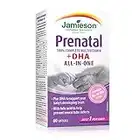 Jamieson 100 percent Complete Prenatal Multivitamin with DHA - 60 Softgels