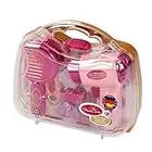 Theo Klein 5273 Princess Coralie Hairdressing Case I With hairdryer, extensive styling Accessories, mirror, brush and much more I Toys for Children Aged 3 and over