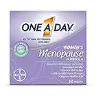 One A Day Women's Menopause Multivitamin, Addresses Menopause Symptoms Such As Hot Flashes and Mild Mood Changes, Vitamin A, Vitamin C, Vitamin D, and Zinc for Immune Health Support, 50 Count