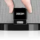 ZIOCOM Adattatore Bluetooth a 30 pin per Bose iPod iPhone SoundDock e Altri Altoparlanti Dock a 30 pin(Non per auto/moto), Nero