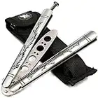 H&S Dragon Blunt Dull Balisong Butterfly Trainer Knife Pocket Practice Training Knifes Blade Tool - NOT REAL - NO SHARP