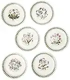 Portmeirion Botanic Garden Lot de 6 assiettes à pain et beurre 15 cm