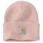 Carhartt Mens Knit Cuffed Beanie (Closeout), Ash Rose, One Size