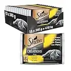 Sheba Les Créations Comida Húmeda para Gatos, Sabor Pollo en Salsa, Multipack (Pack de 13 x 4 bolsitas x 85g)