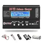 LiPo Battery Charger Fast Balance Charger for RC Car 1S-6S LiPo/Li-Fe/LiHV/Li-ion 1S-15S NiMH/NiCD Packs with LCD Display Hobby