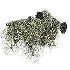 GUGULUZA 3D Rifle Gun Wraps Cover Use Elastic Strap For Camouflage Forest Hunting Ghillie Suit