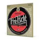 D'Addario Guitar Strings - Pro-Arte Classical Guitar Strings - EJ45C - Nylon Guitar Strings - Silver Plated Wrap, Composite Core, Clear Nylon Trebles - Normal Tension