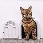 Interior Cat Door - No-Flap Cat Door for Interior Door, Cat Door Interior Door for Cats Up to 20 lbs, Easy DIY Setup, Secured Installation in Minutes, No Training Needed…