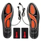 Thermrup Electric Heated Insoles Far Infrared (FIR) Foot Warmers Rechargeable Li-Ion Battery(4 Temperature Settings) Size 4.5-14, High Temperature