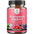 Complete Herbal Menopause Supplement for Women - Multibenefit Menopause Relief Hormone Balance for Women for Night Sweats Mood and More with Dong Quai Vitex Chaste Berry and Black Cohosh - 30 Servings