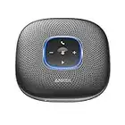 Anker PowerConf Speakerphone, Zoom Certified Conference Speaker with 6 Mics, 360° Enhanced Voice Pickup, 24H Call Time, Bluetooth 5.3, USB C, Compatible with Leading Platforms for Personal Workspaces